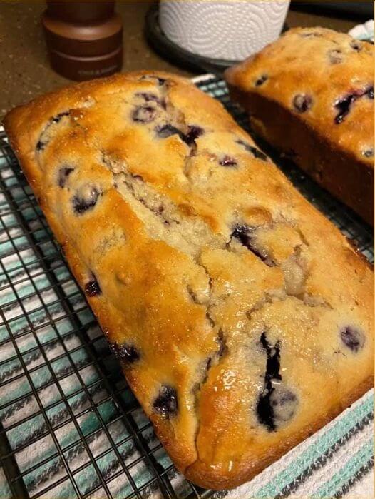 Lemon Blueberry Bread recipe