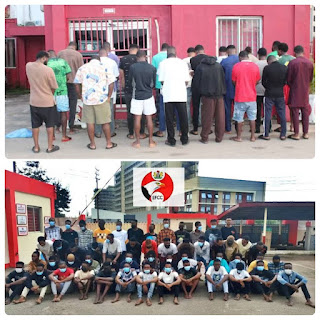 Benin youths protest EFCC midnight raids, vandalize security vehicle in Edo
