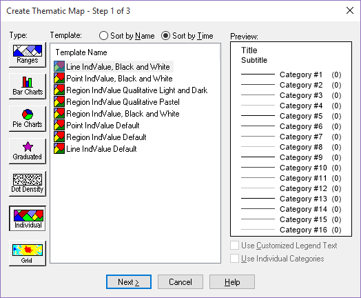 Peta Tematik di Mapinfo 12