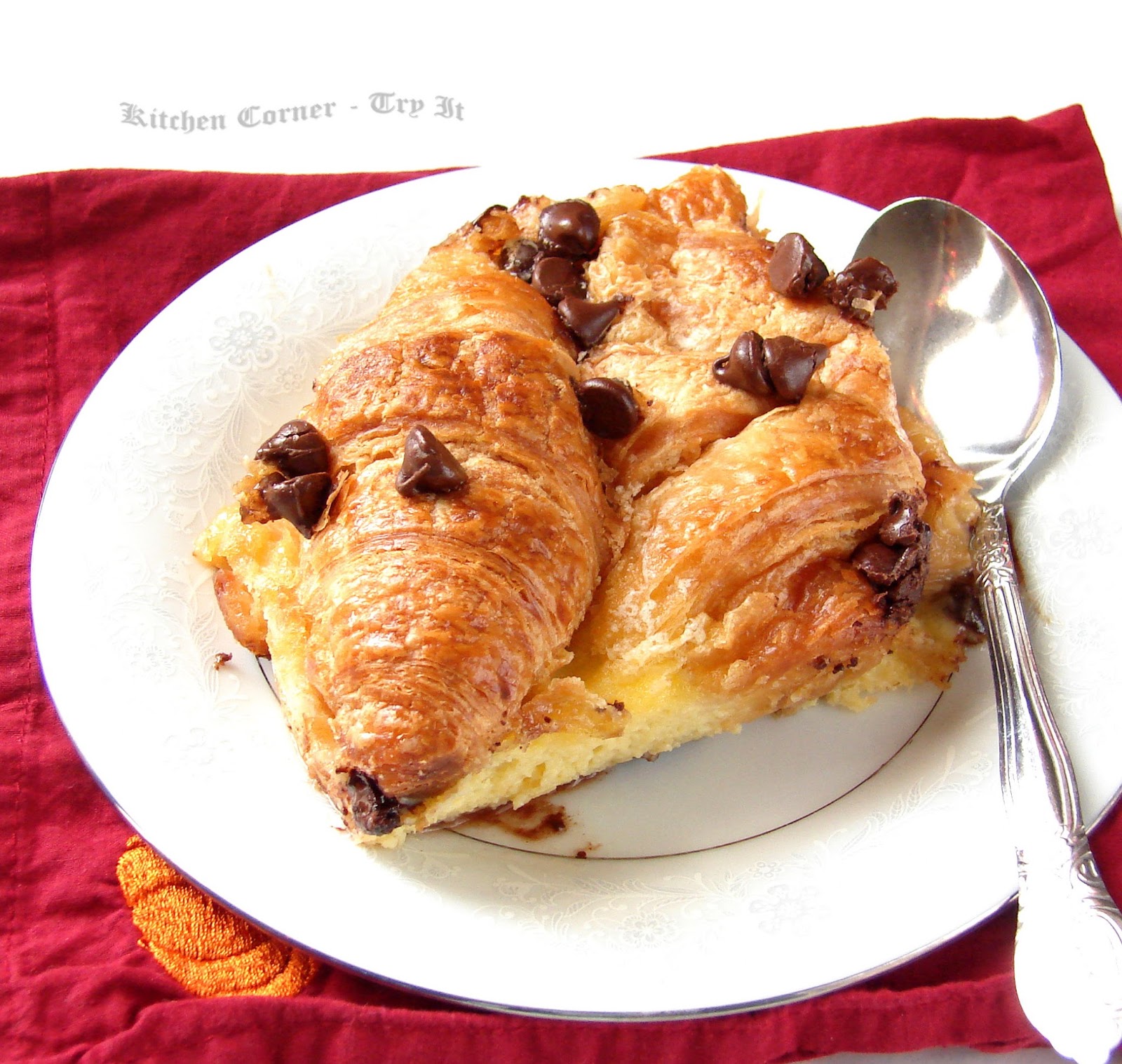 Croissant Bread Pudding