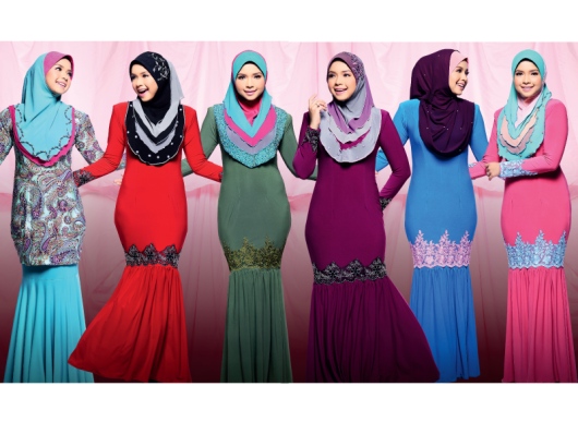 TIPS PENTING PADANAN WARNA  TUDUNG  DAN BAJU  SEMPENA RAYA 