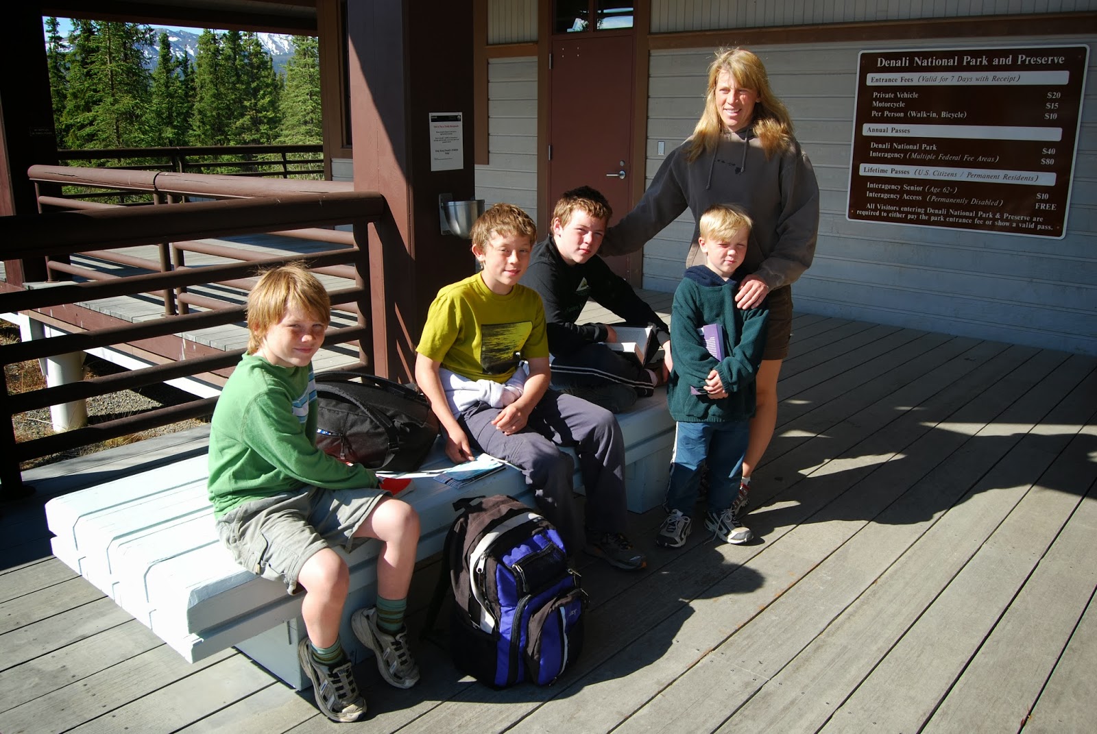 How to visit Denali Parks with kids.