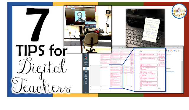 digital organization tips teachers