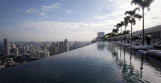 Marina Bay Hotel outdoor swimming pool