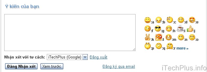 Sau khi tùy biến Comment Form