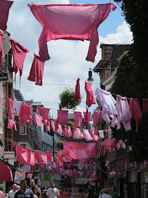 Pink Saturday, pink, Haarlem, laundry, Haafner