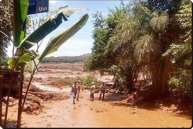 TRAGÉDIA - BRUMADINHO/MG:  APÓS ROMPIMENTO DE BARRAGEM, BOMBEIROS AFIRMAM QUE HÁ CERCA DE 200 DESAPARECIDOS