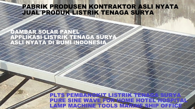 Harga Plts Shs Solar Panel Tenaga Surya Shs Panel Surya