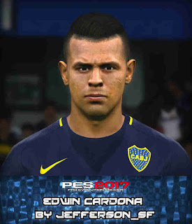 PES 2017 Faces Edwin Cardona by FaceEditor Jefferson_SF