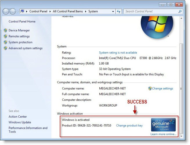 PROMOTION SALE 4 U!!!: PROMOSI WINDOWS 7 ORIGINAL DAN ANTIVIRUS 