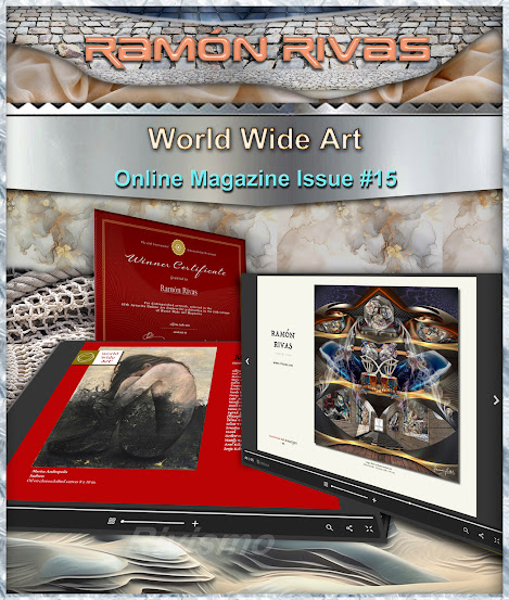 La obra de Ramón Rivas "Expo-Park of Experiential Art", ganadora del concurso aparece en la revista online Nº 15 de World Wide Art