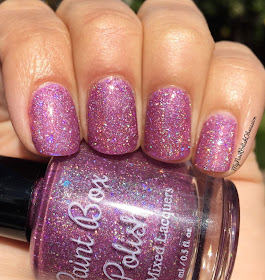 Addicted To Holos, April 2016; Paint Box Polish Orchideous