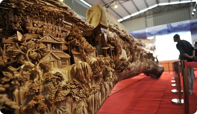 Zheng Chunhui's stunning wood sculpture-6