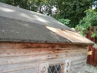 damaged roof