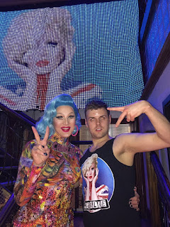 Me and drag superstar, Charlie Hides.