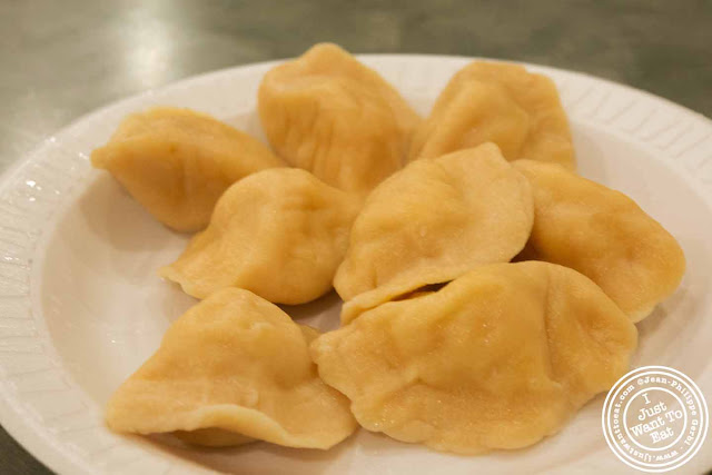 Image of Boiled shrimp Dumplings at Vanessa's Dumpling House in NYC, New York