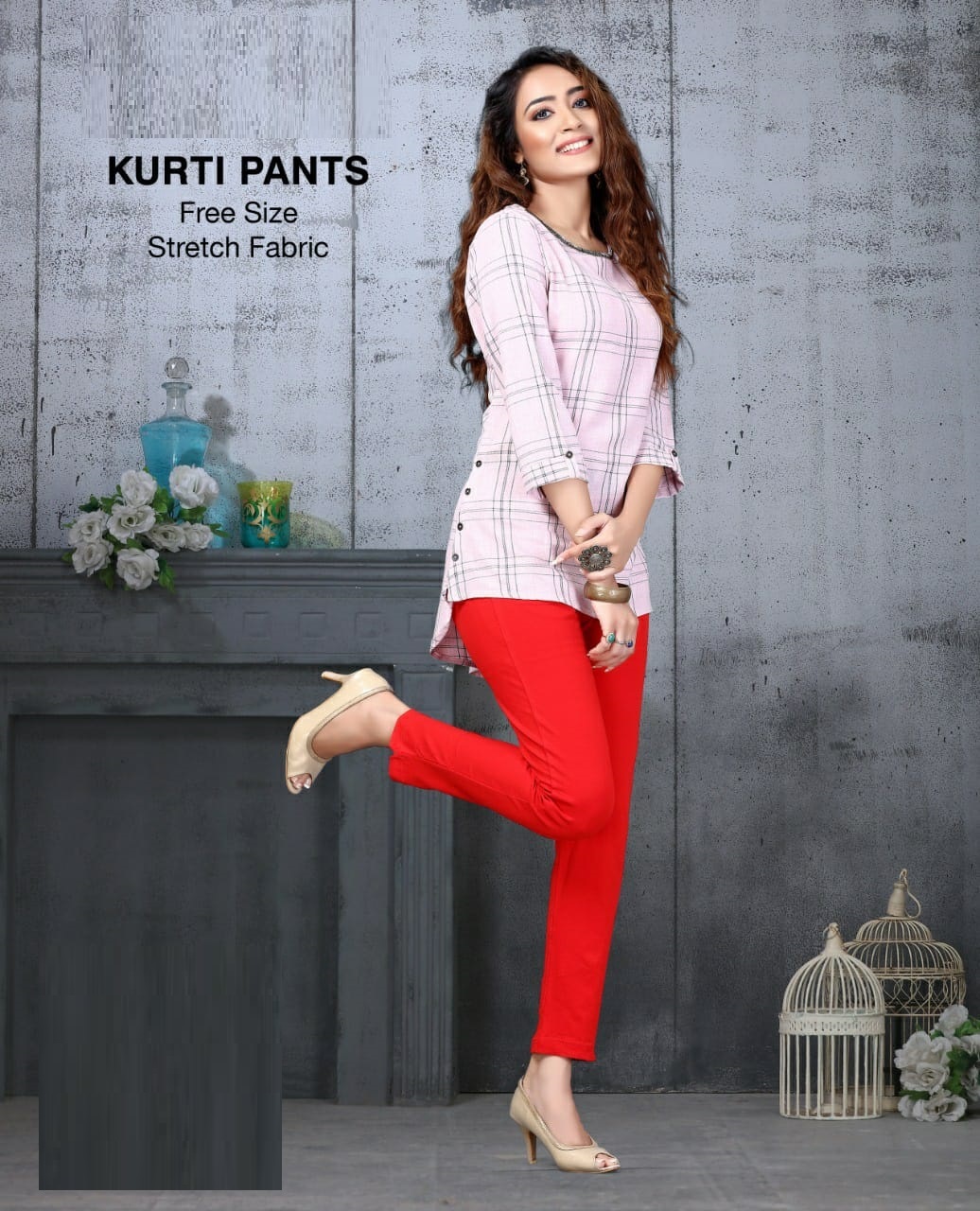 Kurti Pants Vol 2 Kavyansika Women Pants Manufacturer Wholesaler