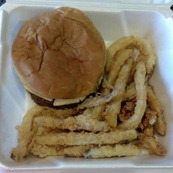 Cheeseburger and Fries