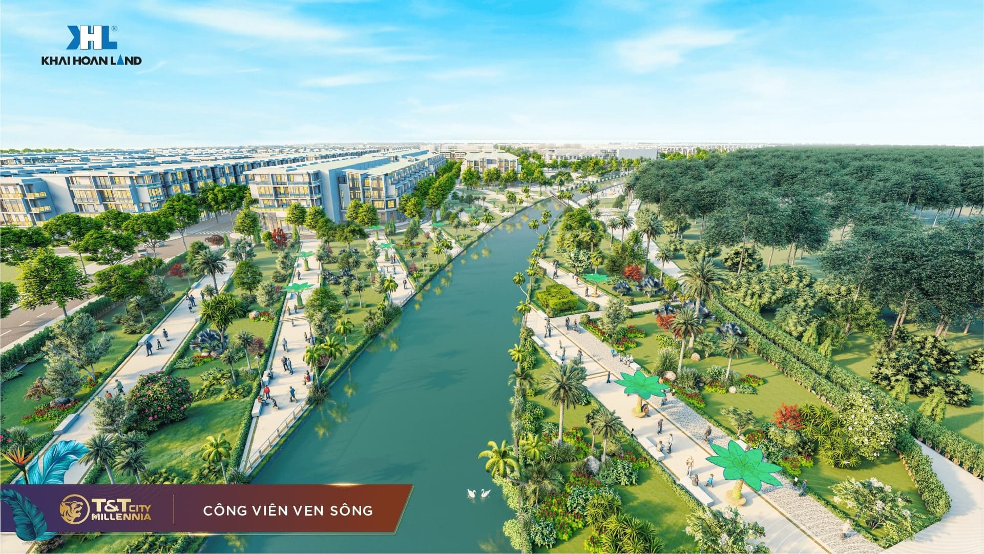 TIỆN ÍCH DỰ ÁN T&T CITY MILLENNIA LONG HẬU