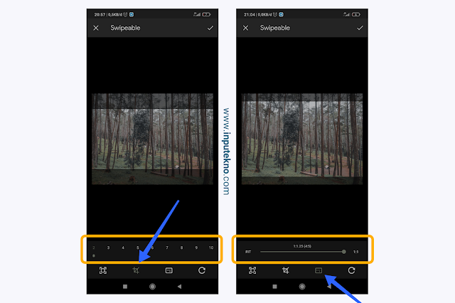 Cara Buat Slide Instagram Nyambung Multiple Panoramic