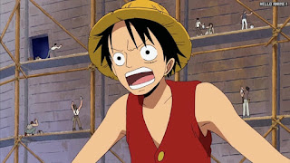 ワンピースアニメ ウォーターセブン編 233話 ルフィ Monkey D. Luffy | ONE PIECE Episode 233 Water 7