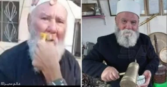 وفاة الشيخ الدرزى مرهج شاهين فى السويداء بسوريا حزنا بعد حلق شاربه على يد مجموعة مسلحة تتبع القوات الحكومية