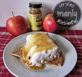 Apple Pie No Churn Ice Cream from Grandma Loy's KItchen or #GetHimFed on www.anyonita-nibbles.com