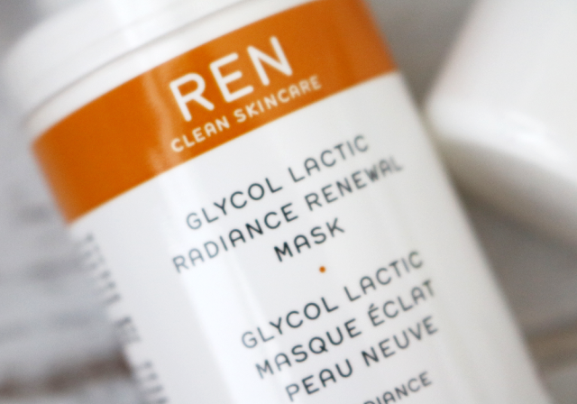 REN Clean Skincare Glycol Lactic Radiance Renewal Mask Review