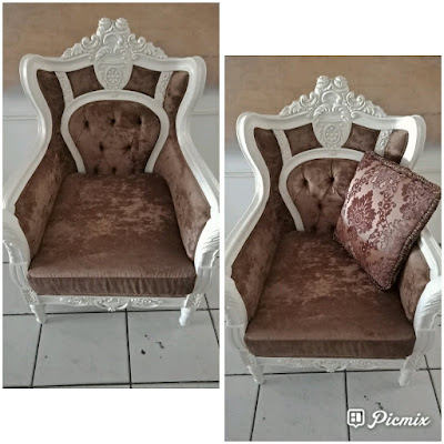 Making new armchair for family room