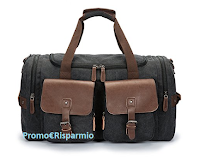 Logo Amazon: Toupons Borsa da viaggio unisex da € 32,99 a € 16,46 con codice sconto ( solo pochi pezzi)