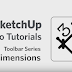 18- SketchUp Training Series: Dimensions