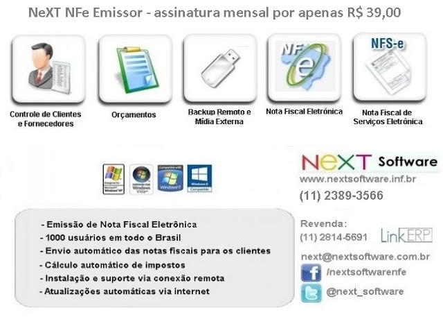 Fim do Emissor Gratuito da SEFAZ NF-e NeXT