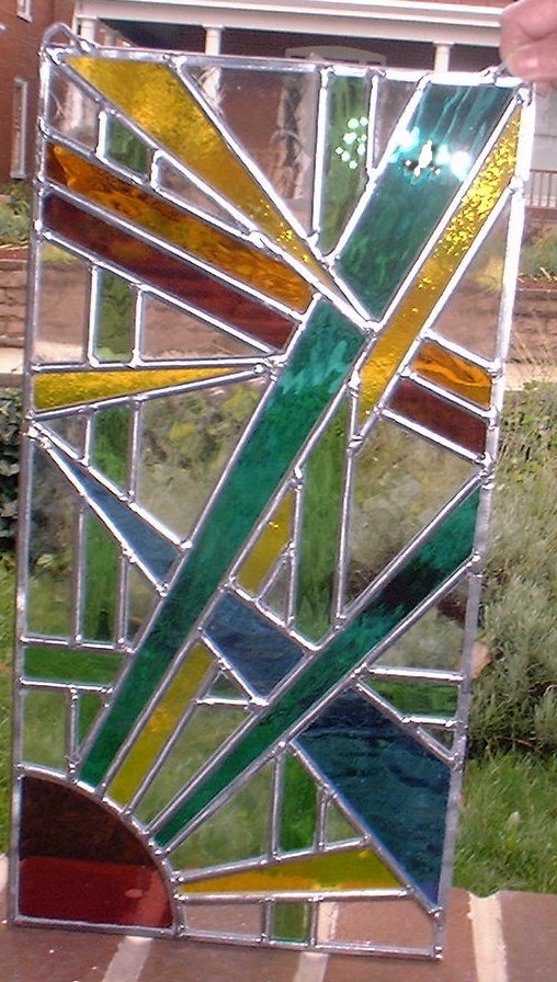 Art Deco Stained Glass