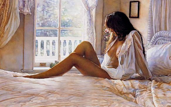 faboulous watercolor paintings by Steve Hanks