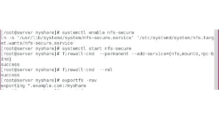 Nfs Configuration in RHEL7