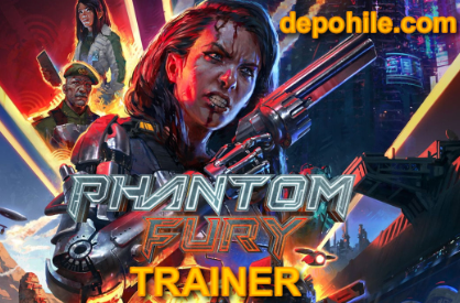 Phantom Fury PC Oyunu Cephane, Can Trainer Hilesi İndir 2024