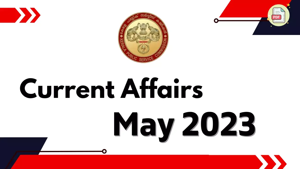 Current Affairs May 2023 Malayalam