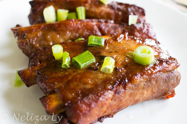 Instant pot and Air fryer Baby Back Ribs - Filipino Style