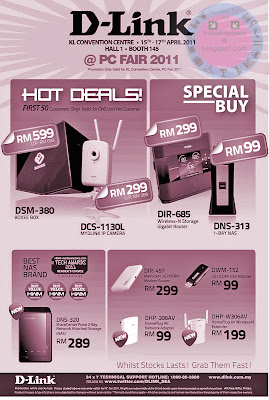 D-Link Hot Deals PC Fair 2011