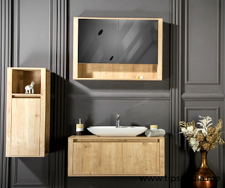 bathroom vanity and medicine cabinet set