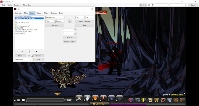 AQW Corrupt Draconic Paragon Set Bot