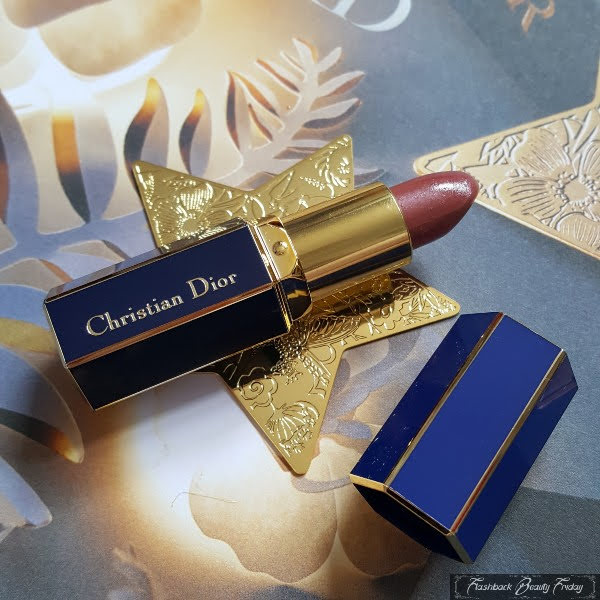 vintage Dior Rouge lipstick case open