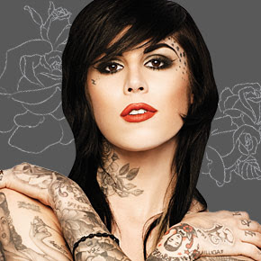 neck tattoos ideas kat von d