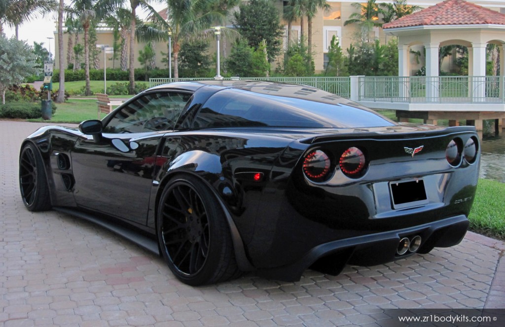 Chevrolet Corvette ZR1 Wide Body Kit Conversion ~ Auto-Sports News