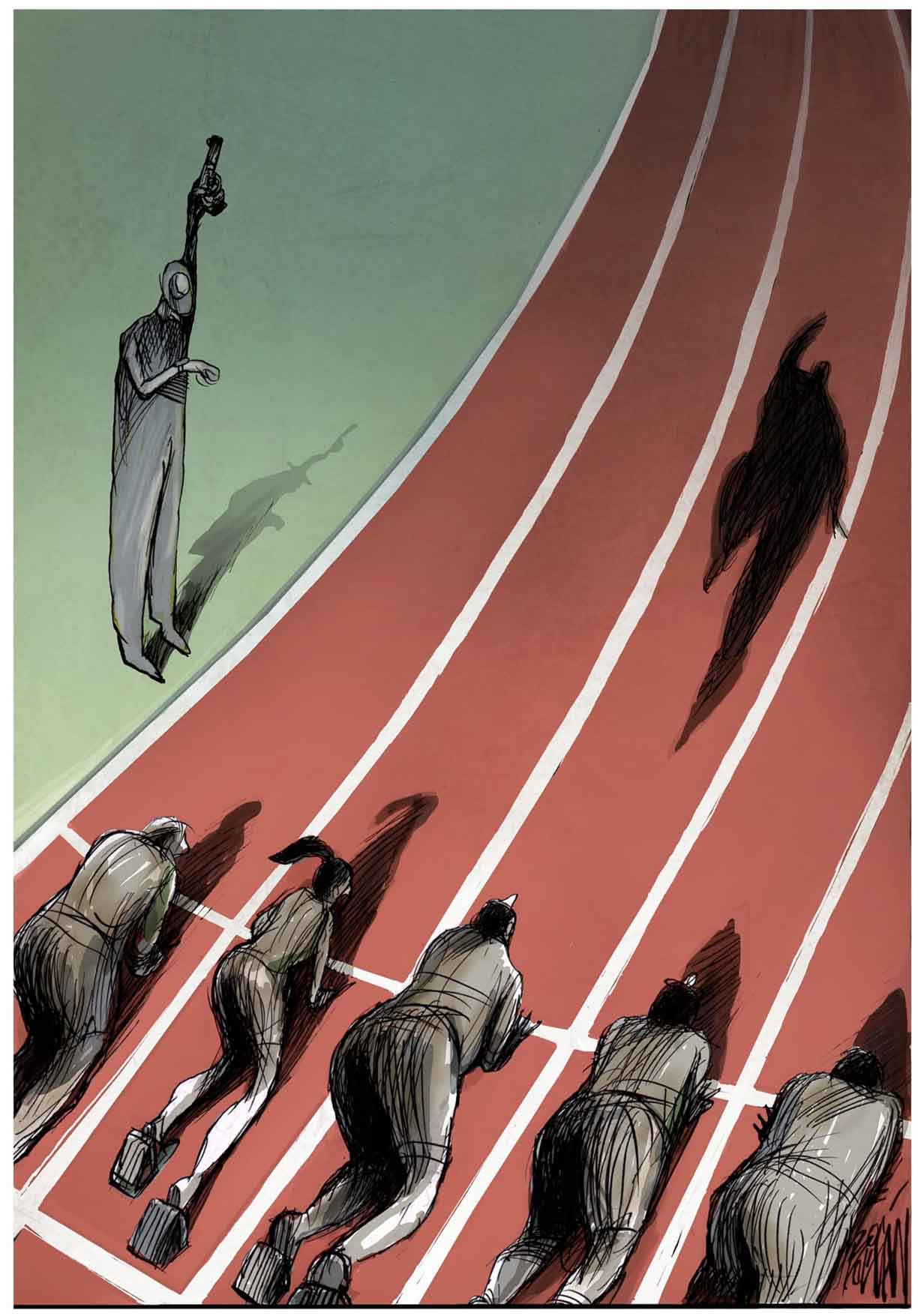 Egypt Cartoon .. Cartoon by Angel Boligán - Cuba