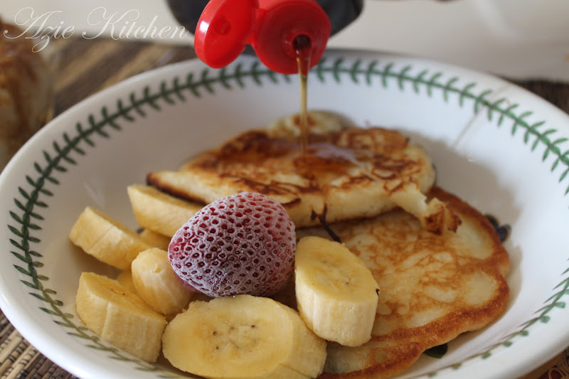 Pancake, Snack Juita dan Aween - Azie Kitchen