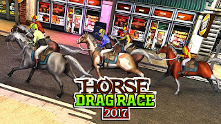 Horse drag race 2017 v1.1 Mod Apk Update Games Terbaru