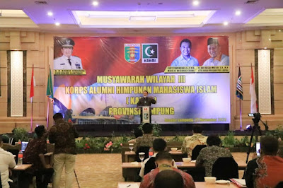 Gubernur Arinal Djunaidi Resmikan Muswil III KAHMI Provinsi Lampung