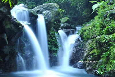 Two Colors Waterfall, North Sumatera4