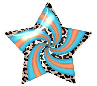 Free Printable Star on a Bottom Clipart.